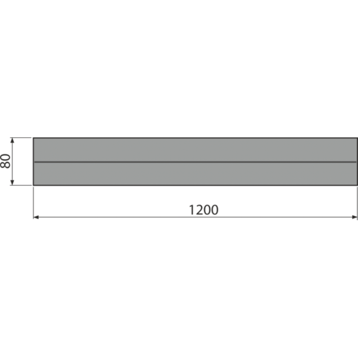 Pasek hydroizolacyjny - długośc 1200 mm – Alcadrain