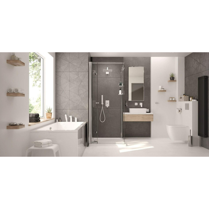 Dozownik mydła - ścienny chrom ADR 0421 – Deante