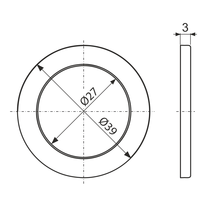 Dwukomponentowe uszczelnienie 5/4" (10 szt)
