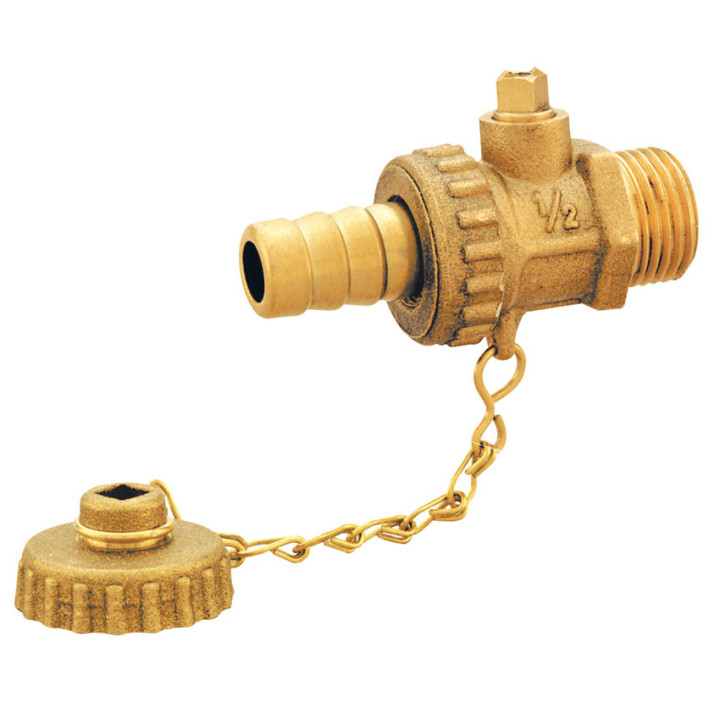 Zawór kulowy spustowy 1-2" – Ferro