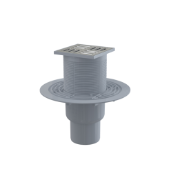 Kratka ściekowa 105×105/50/75 mm odpływ pionowy, kratka