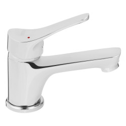 STILLO BATERIA UMYWALKOWA STOJĄCA, KOREK Z TWORZYWA CLICK-CLACK, CHROM