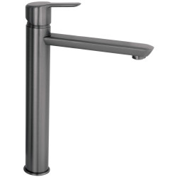 Bateria umywalkowa wysoka stała titanium Arnika BQA D20N