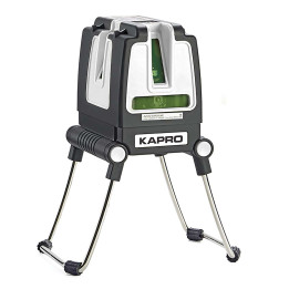 Kapro niwelator laserowy zielony liniowo-krzyżowy 2 x pion, 1 x