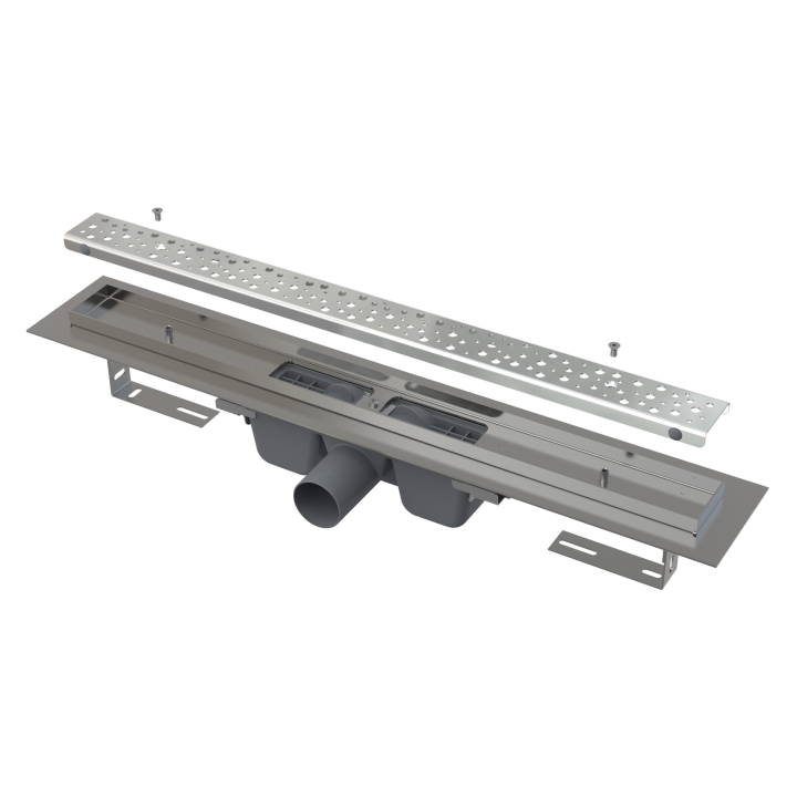 Odpływ podłogowy Antivandal z rusztem – Alcadrain