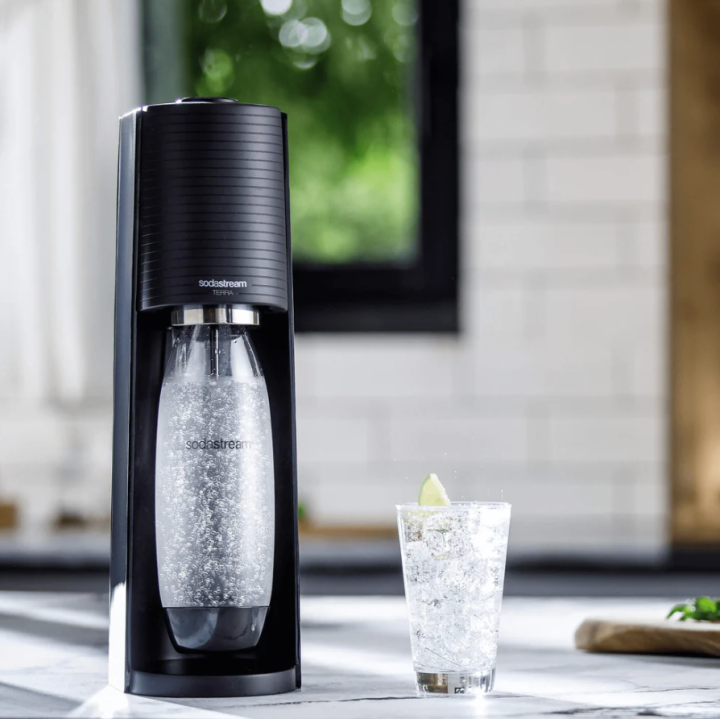 Saturator do wody gazowanej SodaStream Terra - Czarny zestaw