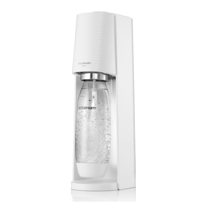 Saturator do wody gazowanej SodaStream Terra - Biały zestaw