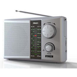Radio przenośne Noveen PR451 silver
