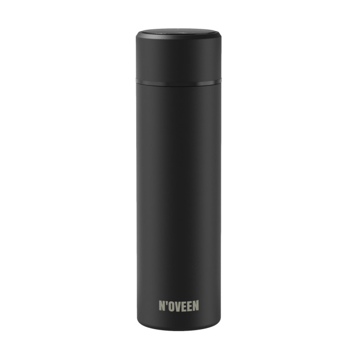 BUTELKA TERMICZNA LED NOVEEN TB2110 BLACK MAT 280 ML