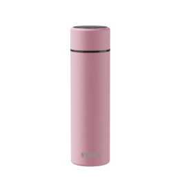 BUTELKA TERMICZNA LED NOVEEN TB2116 PINK MAT 280 ML