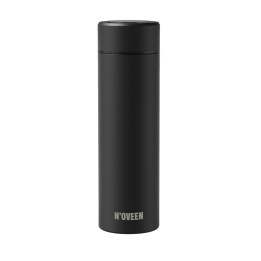 BUTELKA TERMICZNA LED NOVEEN TB2310 BLACK MAT 450 ML