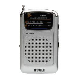 Radio przenośne Noveen PR151 silver***