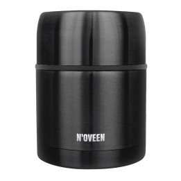 TERMOS OBIADOWY NOVEEN TB935 TRANSPARENT BLACK 470 ML