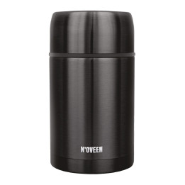 TERMOS OBIADOWY NOVEEN TB955 BLACK TRANSPARENT 800 ML
