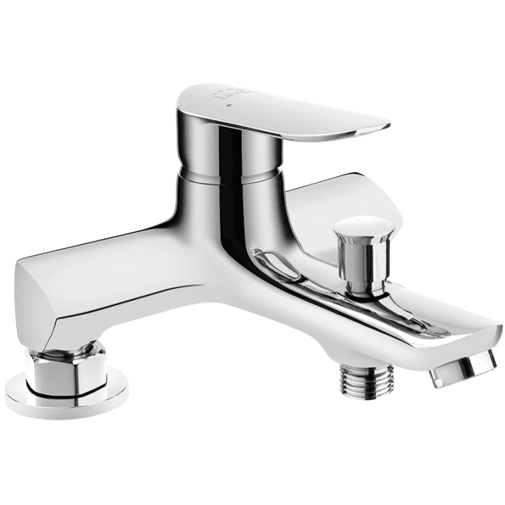 Bateria Wannowa Ścienna APPIA Chrom Jednouchwytowa Ceramiczna 35