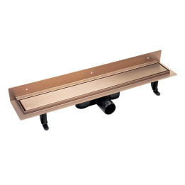 BASSO - ODPłYW LINIOWY PRZYŚCIENNY 90 CM