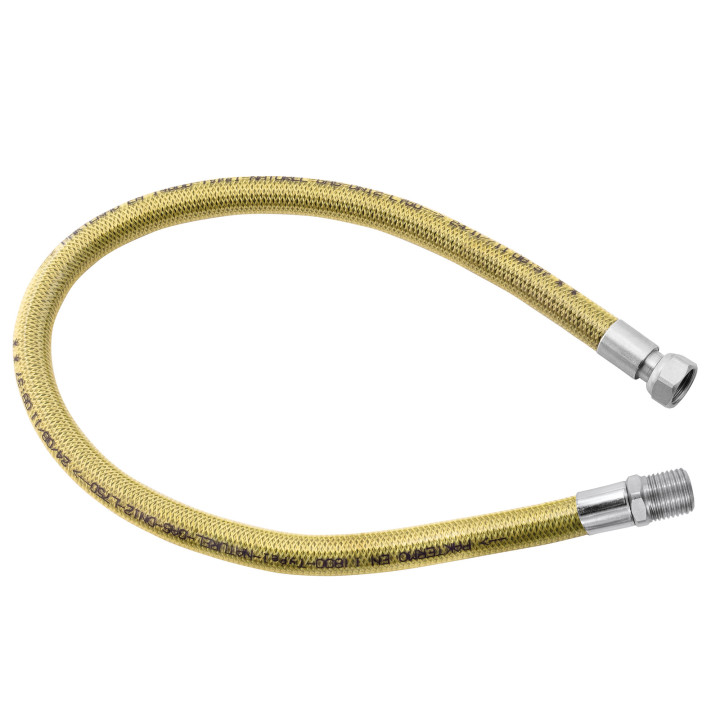 Wąż przyłączeniowy do gazu gw-gz 1-2" 0,5 m PVC – Ferro