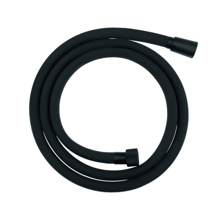 Pretto - WĄŻ natryskowy silikonowy, czarny 1500 mm – Laveo