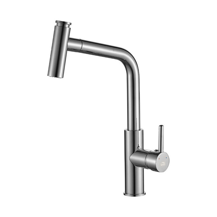 Toro - bateria zlewozmywakowa z wyciąganą wylewką – Laveo