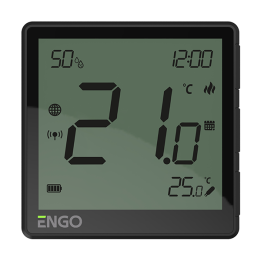 Internetowy, natynkowy regulator temperatury zigbee