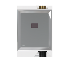 Automatyczny zawór spłukujący WC chrom 6V baterie USB