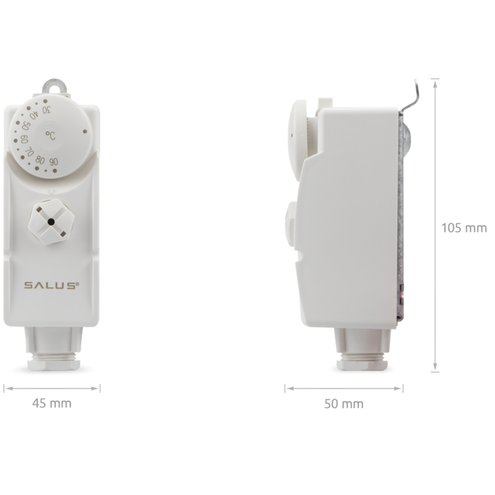 Regulator temperatury przylgowy - rurowy – Salus