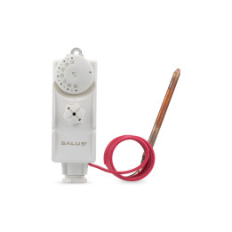 Przylgowy regulator temperatury z zewnętrznym czujnikiem – Salus