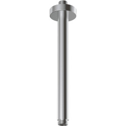 Wylewka sufitowa okrągła - 250 mm stała stal cascada NAC F42K