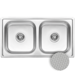 Standard zlewozmywak dwukomorowy – Kuchinox