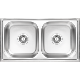 Standard zlewozmywak dwukomorowy – Kuchinox