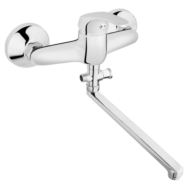 Basic bateria wannowa z wylewką 350MM bez zestawu natryskowego