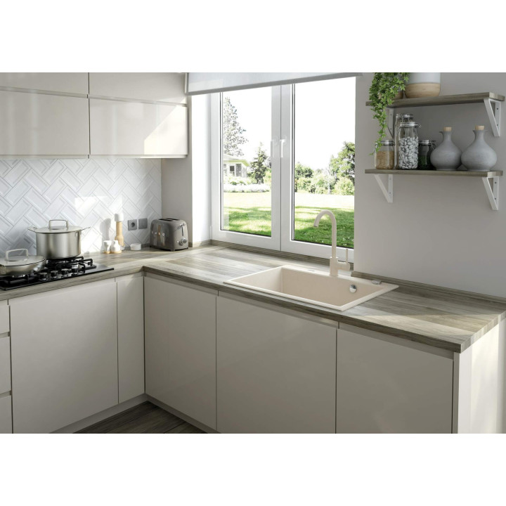 Bateria kuchenna obrotowa bianco milin BEU W62M – Deante