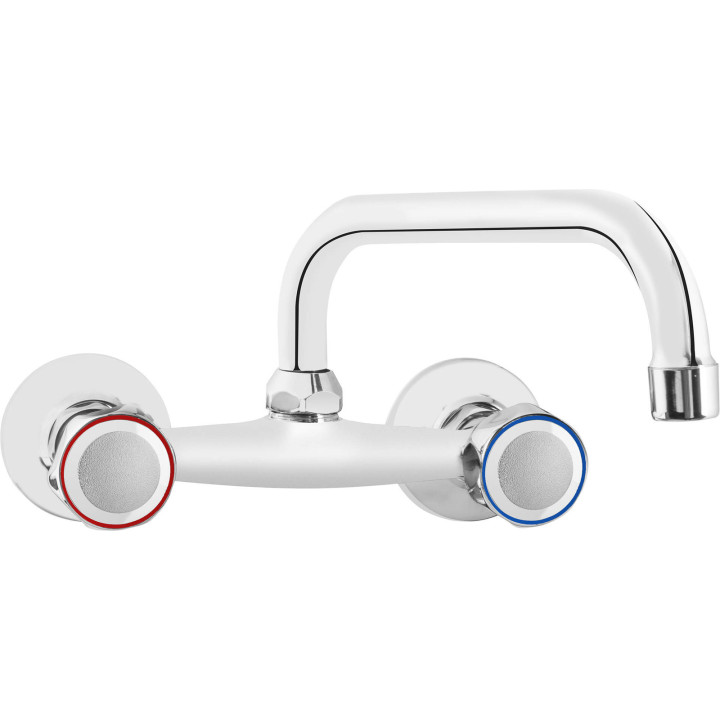 Bateria umywalkowa ścienna obrotowa chrom teno BON 050D – Deante