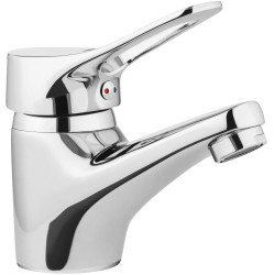 Bateria umywalkowa z korkiem automatycznym stała chrom vero BOW 021M