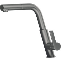 Bateria kuchenna z wyciąganą wylewką wyciągana, obrotowa titanium silia BQS D73M