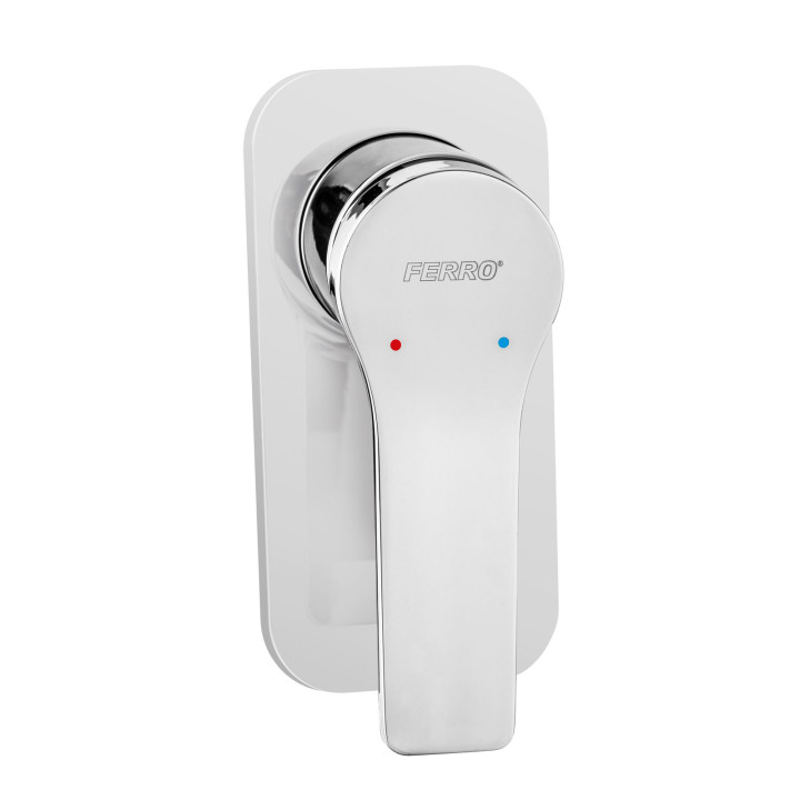 Stratos bateria natryskowa podtynkowa, 1-FUNKCYJNA, chrom – Ferro