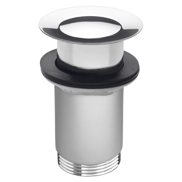 Zawór spustowy bez przelewu, click-clack, 5/4", chrom – Ferro