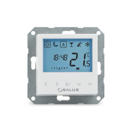 Przewodowy, podtynkowy, cyfrowy regulator temperatury