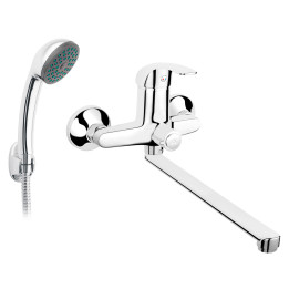 Vasto bateria wannowa z wylewką 350MM z zestawem natryskowym U28