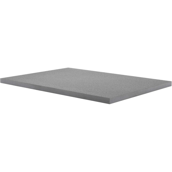 Półka kamienna do słupka - system modułowy szary MAT CBL S20B
