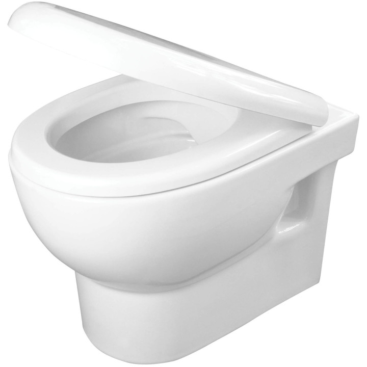 Miska WC z deską bezkołnierzowa – Deante
