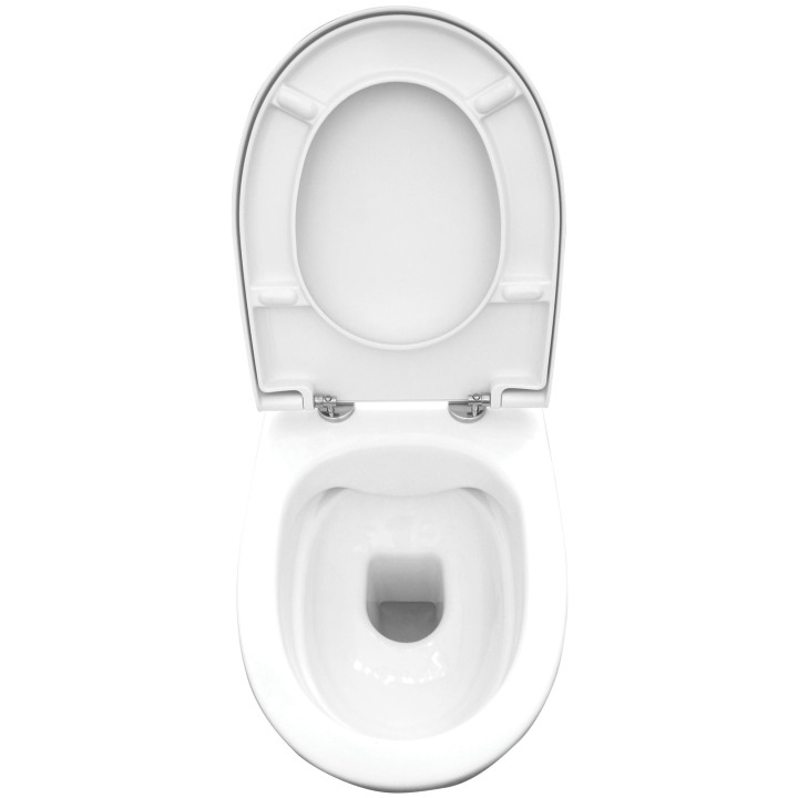 Miska WC z deską bezkołnierzowa – Deante
