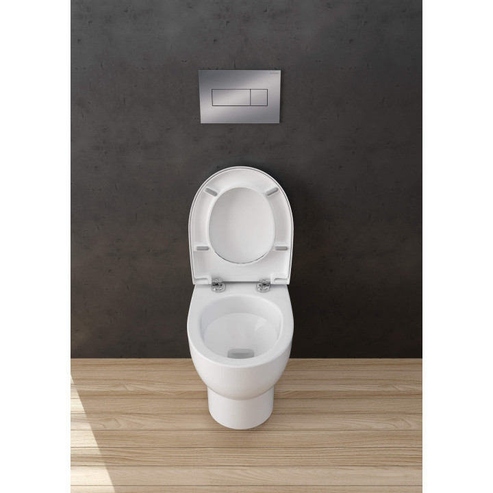 Miska WC z deską bezkołnierzowa – Deante