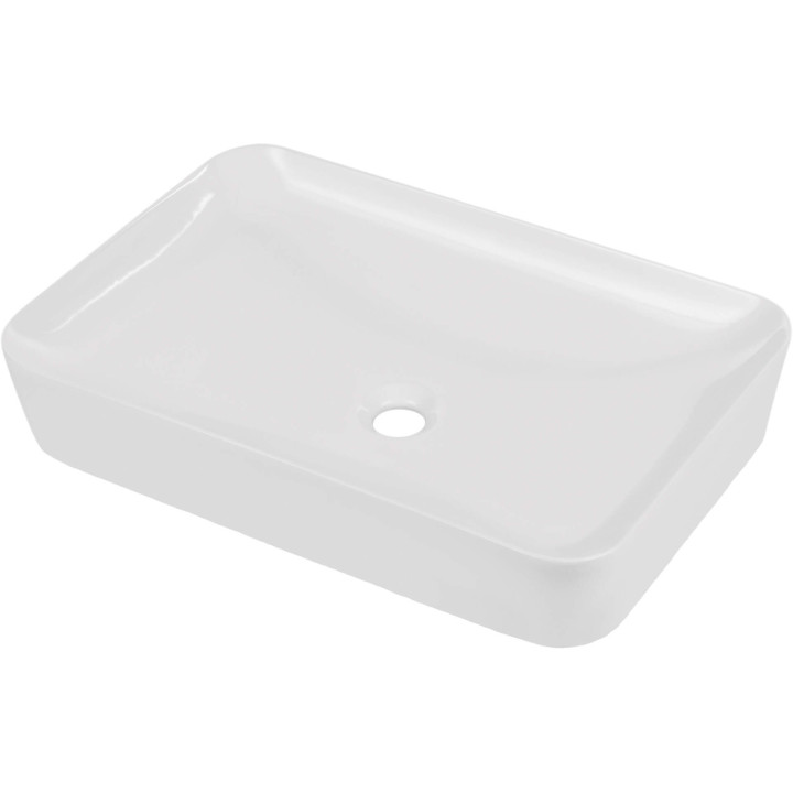 UMYWALKA CERAMICZNA NABLATOWA - 60X40 CM BIAłY CDS 6U6S