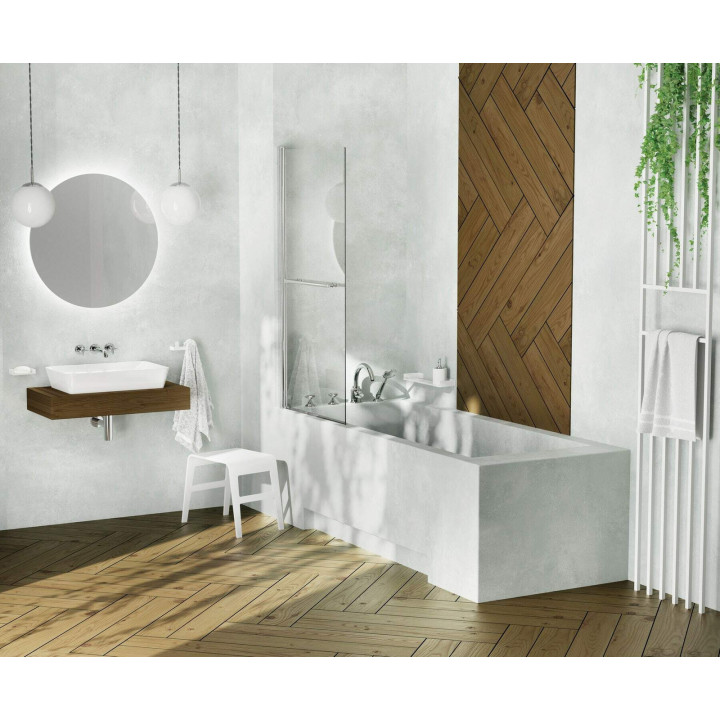 UMYWALKA CERAMICZNA NABLATOWA - 60X40 CM BIAłY CDS 6U6S