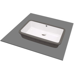 Umywalka ceramiczna podblatowa biały CDT 6U5U – Deante