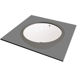 Umywalka ceramiczna podblatowa biały CGA 6U3U – Deante