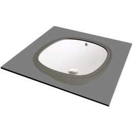 Umywalka ceramiczna podblatowa biały CGA 6U4U – Deante