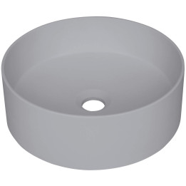 Umywalka granitowa nablatowa szary metalik CQS SU4S – Deante