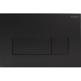 Przycisk spłukujący do stelaży podtynkowych - slim nero CST N51P